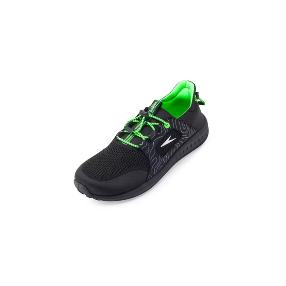 SPEEDO ADULT MEN WATERTREK, SIZE:LARGE, FITS USA - SIZE: MEN 11.5 - BLACK GREEN
