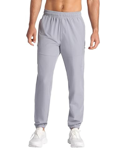GAM243PA0310 Gaiam Men's Voyager Cargo Pant, Standard Fit, Size M - Sleet