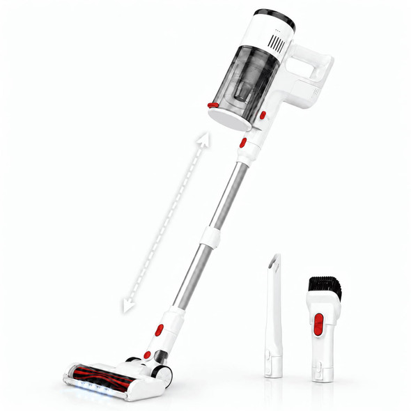 Victorio Cordless Vacuum Cleaner, 550W/45KPa Stick Vacuum with Up to 60 Mins