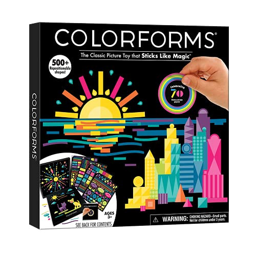 COLORFORMS STICKERS 70TH ANNIVERSARY BOX SET + 500+ STICKERS KIT - MULTI COLOR New
