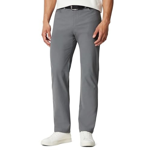 AMAZON ESSENTIALS MEN'S  CLASSIC FIT 5 POCKET 34W X 30L  - CHARCOAL New