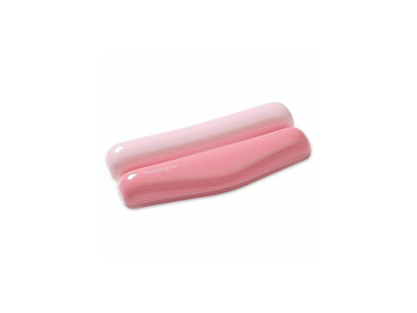 Kensington Duo Gel Wrist Rest - 0.76" Height x 6.69" Width x 3.09" Depth - Pink
