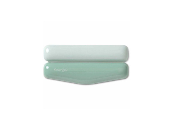 Kensington Duo Gel Wrist Rest - 0.76" Height x 6.69" Width x 3.09" Depth - Green