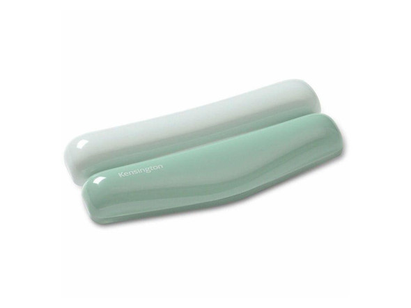 Kensington Duo Gel Wrist Rest - 0.76" Height x 6.69" Width x 3.09" Depth - Green