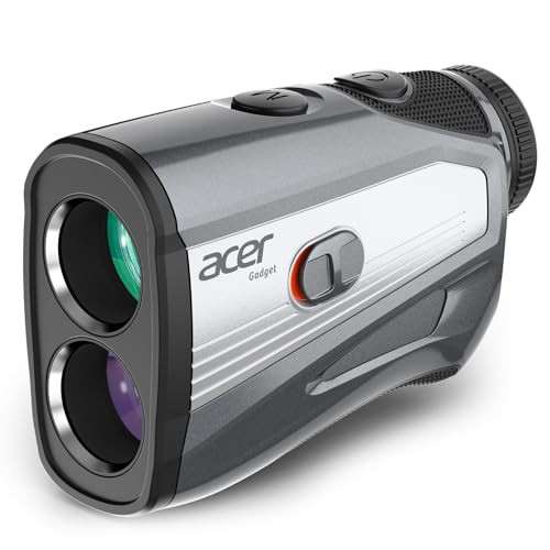 Acer Gadget Golf Rangefinder Slope 1200/1700Yards Laser Range Finder - Black