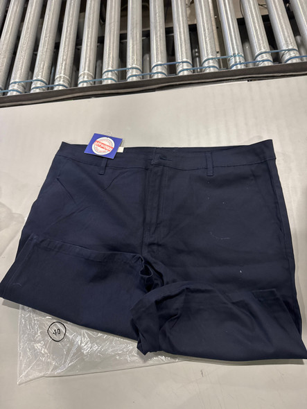 PREMIUM QUALITY APPROVED SCHOOL UNIFORM SHORTS SIZE: YOUTH 40 - NAVY New