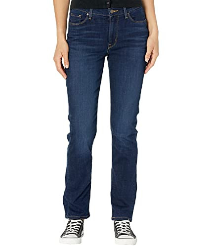 LEVI'S WOMEN'S CLASSIC STRAIGHT JEANS [W33, L30] - WOMEN SIZE 16 - COBAST HAZE New