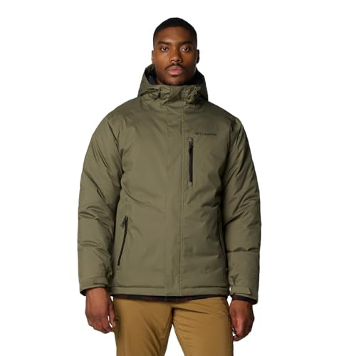 COLUMBIA OAK HARBOR II INSULATED JACKET MEN'S SIZE L - STONE GREEN New