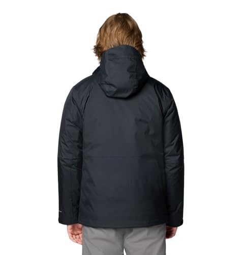 COLUMBIA MEN'S POINT PARK INTERCHANGE JACKET - SIZE: MEN L - BLACK New