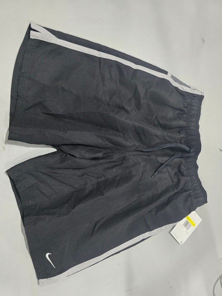 NIKE SWIM DIVERGE 9 VOLLEY SHORT SWIM TRUNK BLACK SMALL - SIZE: MEN S - BLACK New