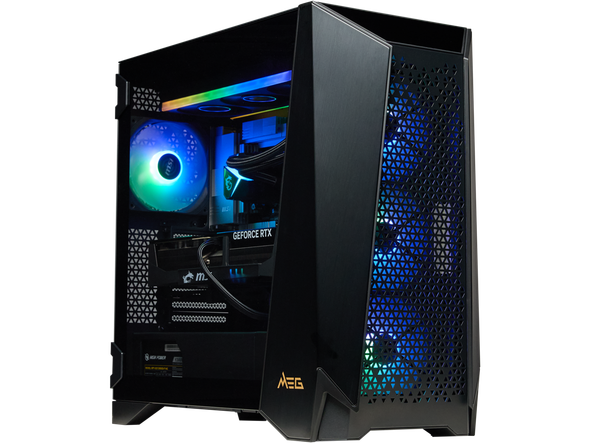 MSI Infinite ZS Gaming Desktop Ryzen 9 9950X3D RTX 5090 32GB GDDR7 32GB DDR5 2TB