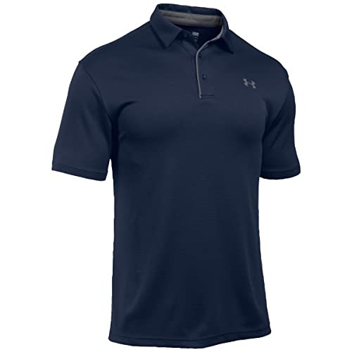 UNDER ARMOUR UA TECH PERFORMANCE LOOSE-FIT GOLF POLO MEN XL NAVY