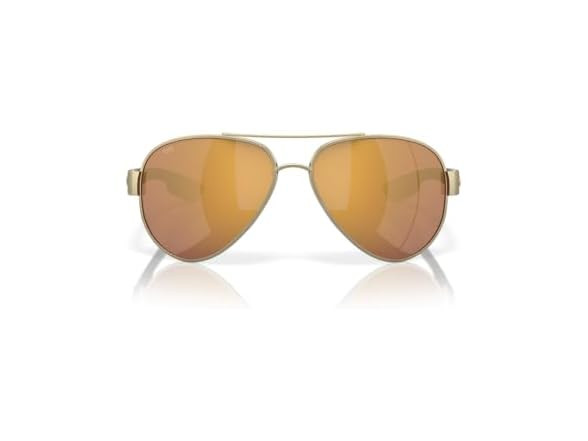 COSTA DEL MAR SOUTH POINT POLARIZED AVIATOR 54-20-134 - BRUSHED GOLD/GOLD 580G
