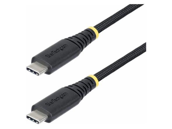 StarTech 6ft (1.8m) USB-C Charging Cable, 240W (5A) PD EPR, Dual-Layer