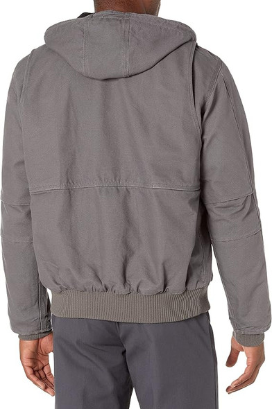 CARHARTT FULL SWING LOOSE FIT WASHED DUCK FLEECE-LINED SIZE: MEN 2XL - GRAVEL