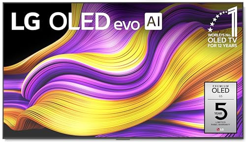 LG 65" Class OLED evo AI Super Upscaling 4K G5 Series Smart TV OLED65G5WUA