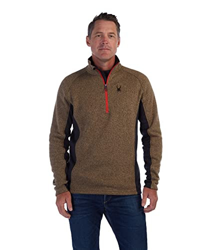 229322 SPYDER MEN'S SPYDER TRIUMPH FLEECE JACKET SIZE: MEN MEDIUM - TANNIN New