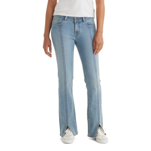 LEVI'S WOMEN'S SUPERLOW SEAMED BOOT JEANS SIZE WOMEN 26 X 32 - THE SMALL IDEA New