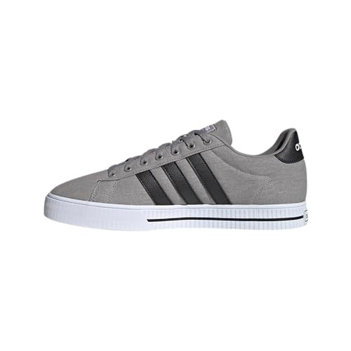 FW3270 ADIDAS MEN'S DAILY 3.0 SNEAKER DOVE GRAY/BLACK/CLOUD SIZE 10.5