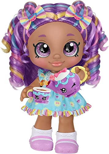 Kindi Kids Kirstea & Tea Party Set Toddler Doll Changeable Clothes 24"x24" New