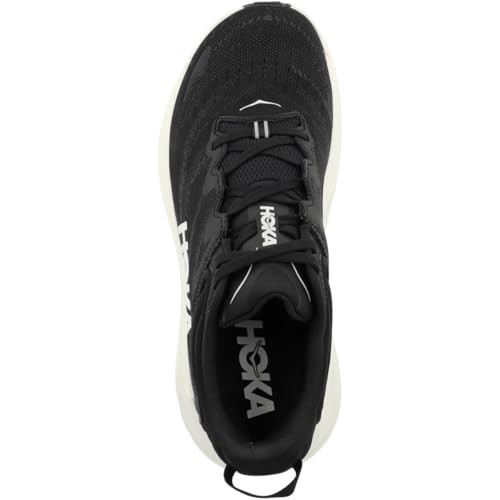 HOKA MEN'S GAVIOTA 6 RUNNING SHOES SIZE M9.5 BLACK/WHITE