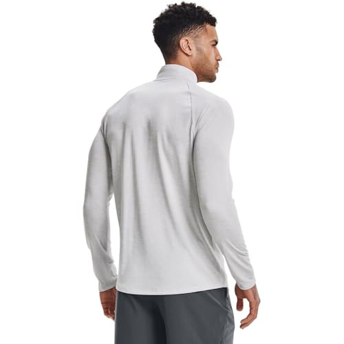 1328495 UNDER ARMOUR MEN'S UA TECH ½ ZIP LONG SLEEVE GRAY SIZE XL New