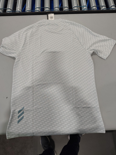 ADIDAS ADICROSS MOCK NECK GOLF POLO SHIRT SIZE: MEN S - MAGIC GRAY New