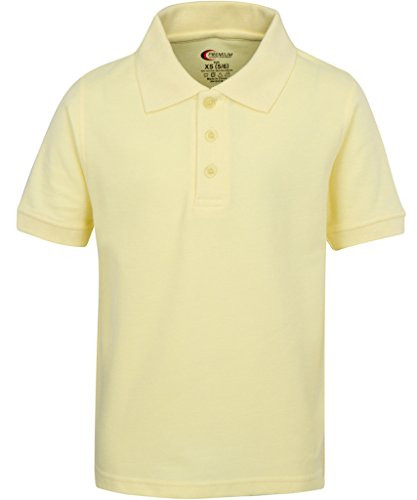 Premium Wear M860 Men's Polo Short Sleeves Stain Guard Shirt XL - YELLOW New