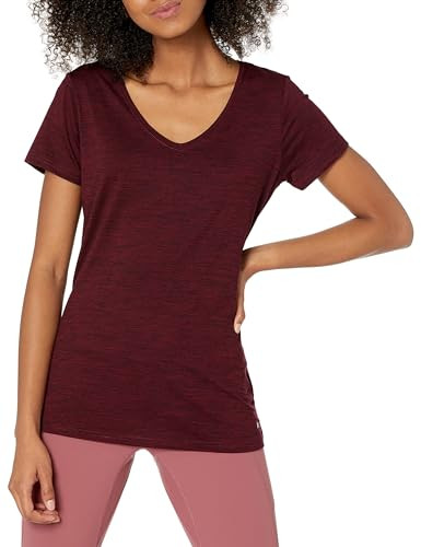 AMAZON ESSENTIALS WOMEN QUICK DRY TECH STRETCH T-SHIRT 2 PK AZ0001 - SIZE SMALL New