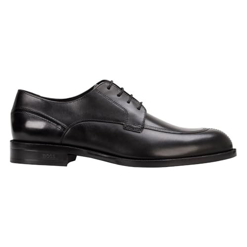 50552494 BOSS MEN'S TAYIL LACE-UP OXFORDS SHOES MEN BLACK SIZE 10