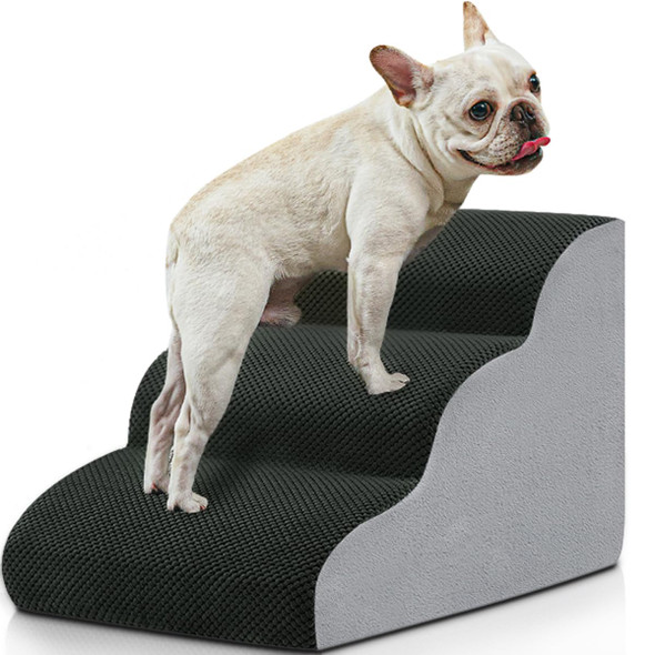 BOMOVA DOG STAIRS TO BED 3 STEP NON-SLIP PET STAIRS FOR HIGH BED COUCH GGPT1705 New
