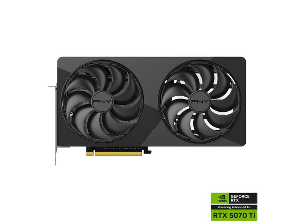 PNY OC GeForce RTX 5070 Ti 16GB GDDR7 PCI Express 5.0 x16 ATX Graphics Card
