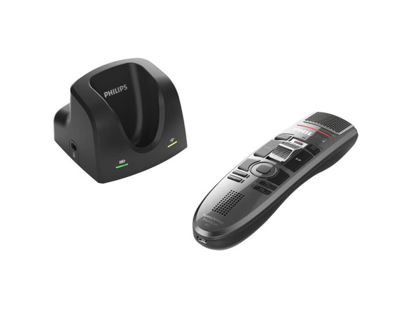 Philips SpeechMike Premium Air Wireless Dictation USB Microphone, Slide-Switch