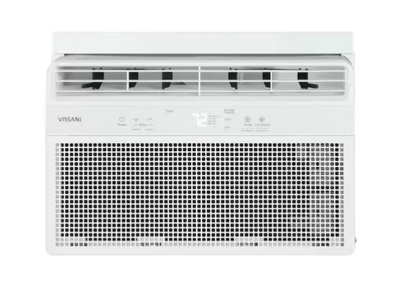 VISSANI 5,000 BTU 115-VOLT WINDOW AIR CONDITIONER, WHITE - WHITE