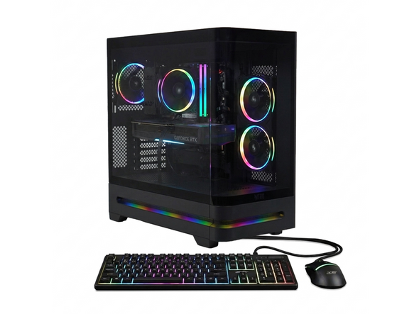 gaming desktop, RTX 5060 PC, Intel Ultra 5 gaming PC, AI gaming desktop, DDR5