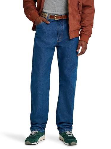 112376179 WRANGLER X STRANGER THINGS 13MWZ JEAN, 36W X 34L, WRANGLER BLUE New