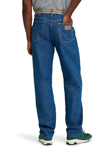 112376179 WRANGLER X STRANGER THINGS 13MWZ JEAN, 36W X 34L, WRANGLER BLUE New