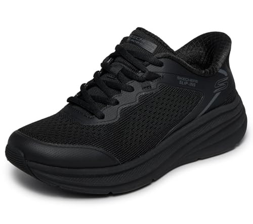 117756 BOBS SKILLZ HANDS FREE SLIP-INS, WOMEN'S, SIZE 9.5 (W6.5, W39.5), BBK