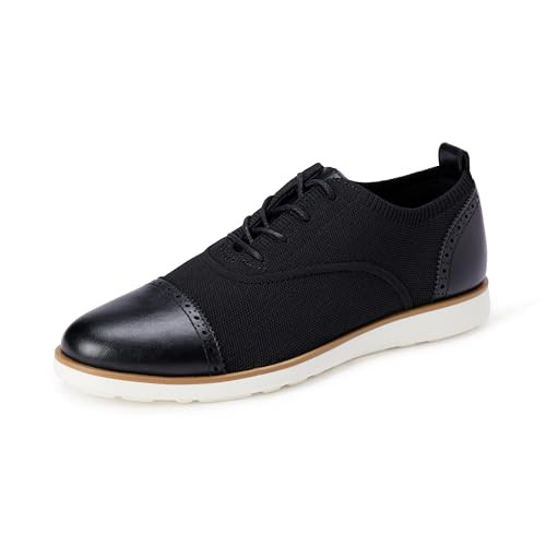 AEMN24614F25 AMAZON ESSENTIALS MEN OXFORD BROGUE DRESS M10.5 BLACK New