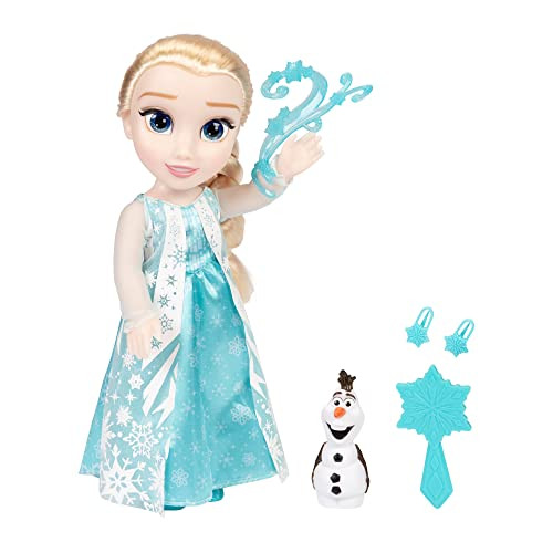 JAKKS PACIFIC ELSA DOLL CLASSIC MY SINGING FRIEND ELSA DOLL&OLAF FIGURE