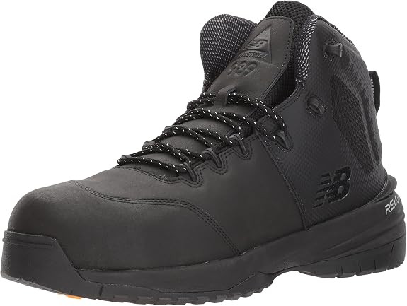 NEW BALANCE MEN'S MID989 INDUSTRIAL SHOE - SIZE: MEN 11.5 - BLACK