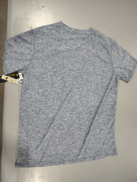 XCELCIUS ACTIVE MEN SPORTSWEAR FIT SHORT SLEEVES RUNNING T-SHIRT MEN L - OCEANA New