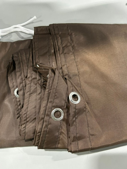 GENERIC COFFEE BROWN TARP 9'9" BY 13' - COFFEE BROWN