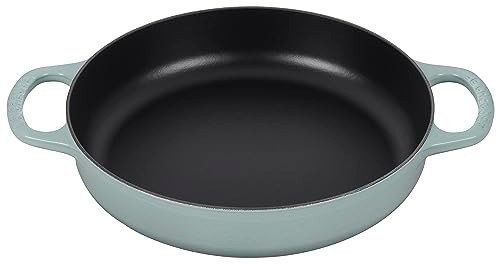LE CREUSET ENAMELED CAST IRON SIGNATURE EVERYDAY PAN, 11", SEA SALT - SEA SALT