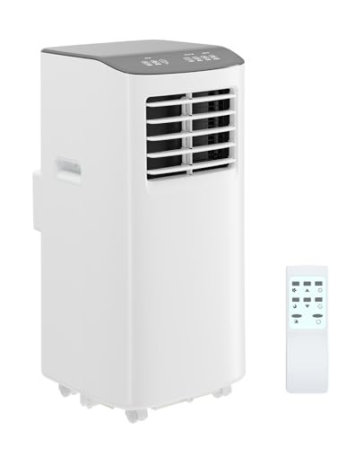 Portable Air Conditioners, 8000 BTU AC Unit with Remote Control Drainage-Free