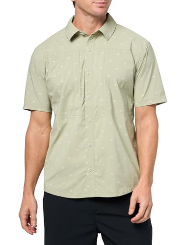 14123-1304 SIMMS MEN'S STONE COLD SS SHIRT - SIZE: MEN XL - FISHTAIL PALE PINE New