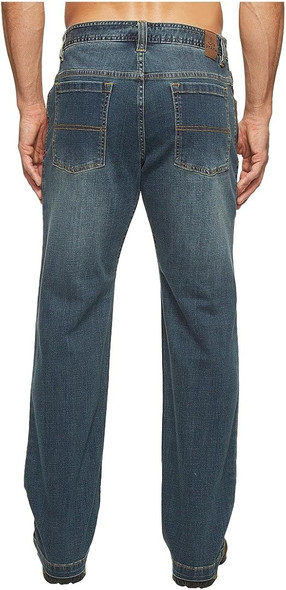 PRANA MEN'S AXIOM JEAN 30" INSEAM - SIZE: MEN 36 - ANTIQUE STONE WASH