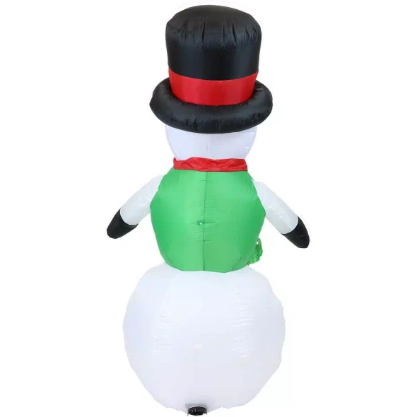 SUNNYDAZE 6.8 FT. HOLLY JOLLY SNOWMAN OUTDOOR INFLATABLE DECORATION - SNOWMAN