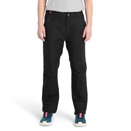 TB0A5MSE001 Timberland PRO Women's Gritman Flex Double Front Pant, Black, 40x32