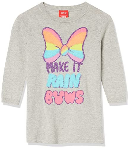 AMAZON ESSENTIALS GIRLS DISNEY STAR MARVEL FROZEN PRINCESS SWEATER SMALL - GRAY New